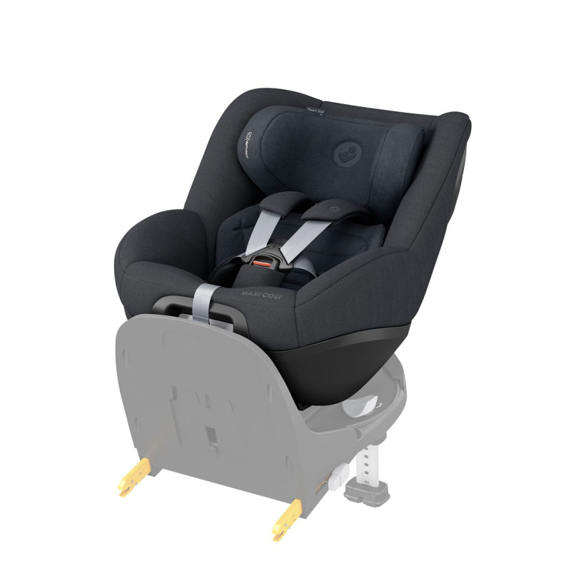Silla de coche Pearl 360 Pro de Maxi-cosi en color authentic graphite.