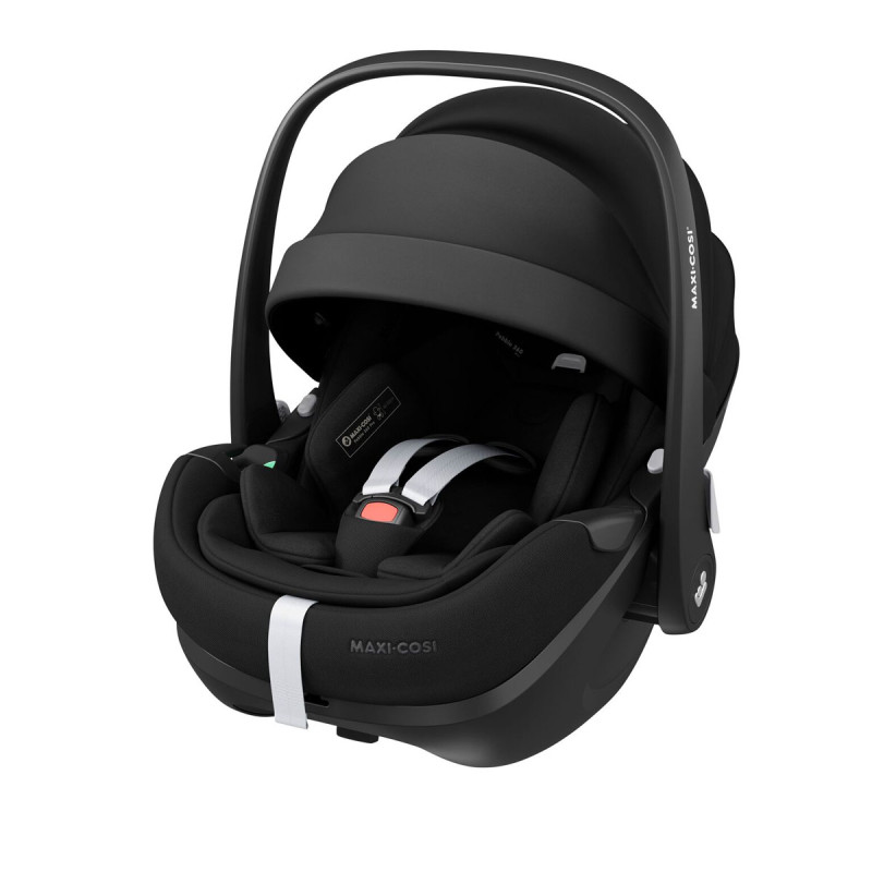 Silla grupo 0 Pebble 360 Pro de Maxi-cosi en color essential black.