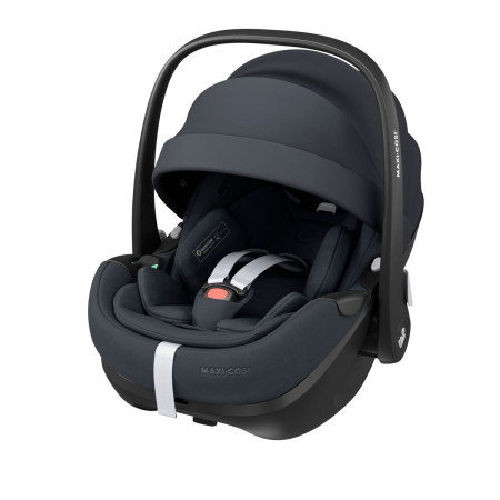 Silla grupo 0 Pebble 360 Pro de Maxi-cosi en color essential graphite.