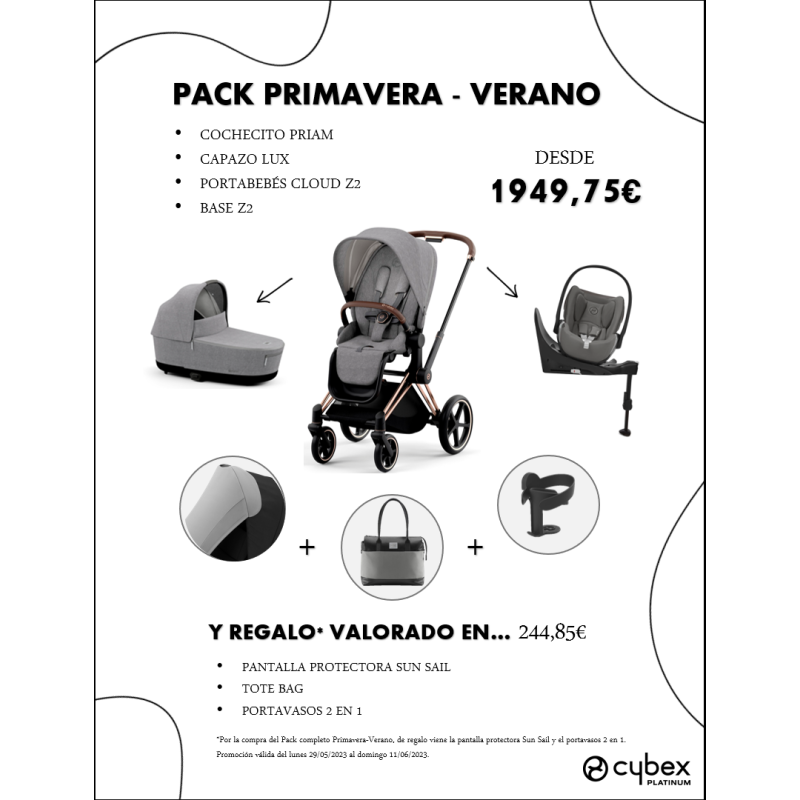 cybex pack priam primavera verano