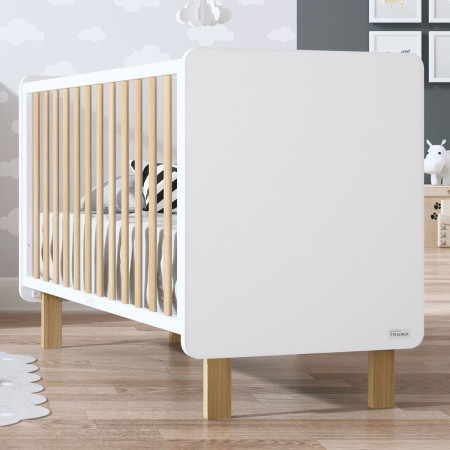 trama musa cuna 120 x60 blanco mate tola