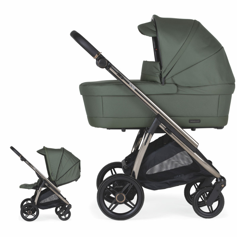 BEBECAR TRIO FLOWY cochecito y capazo