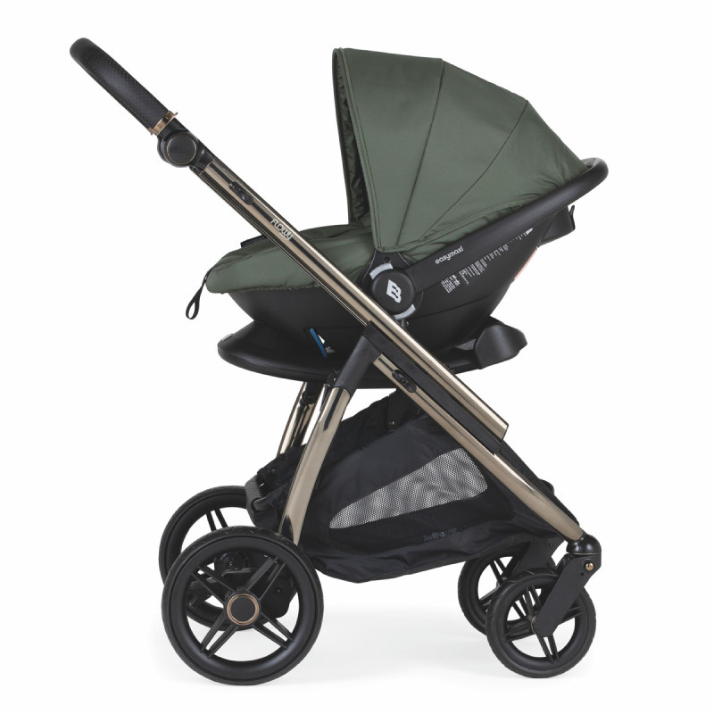 BEBECAR TRIO FLOWY cochecito y capazo