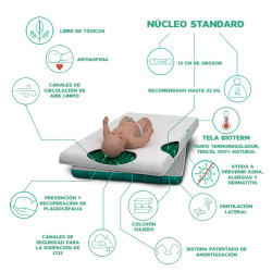 Lemur alina colchón de cuna 2