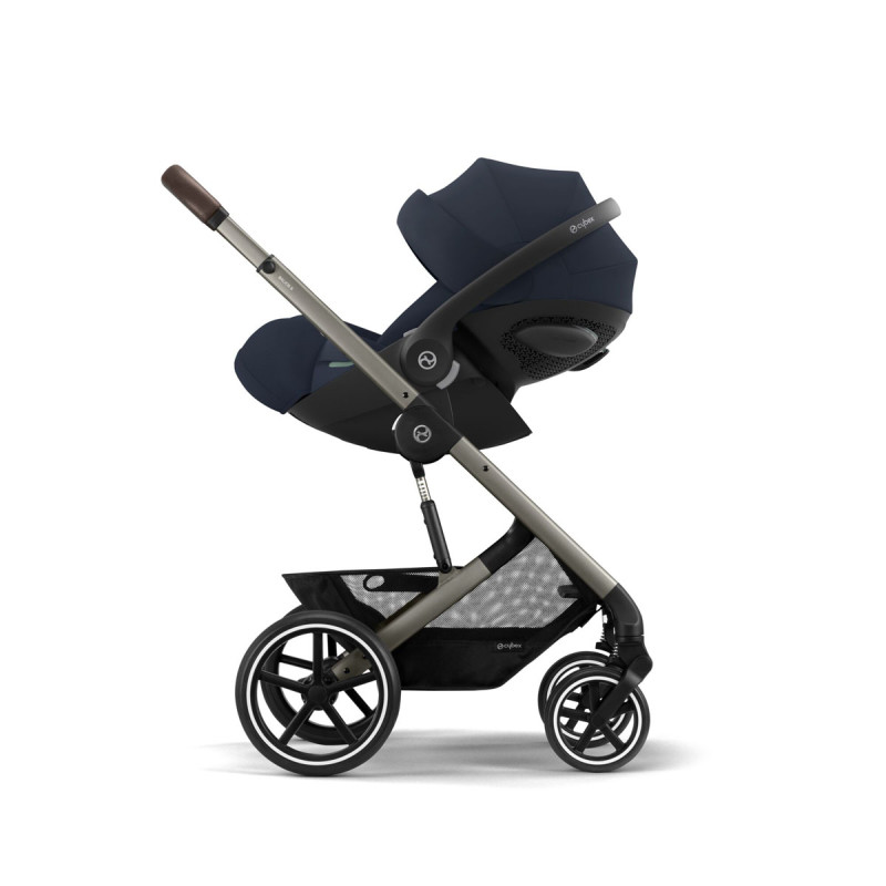 cybex cloud g silla de coche bebé ocean blue plus 4