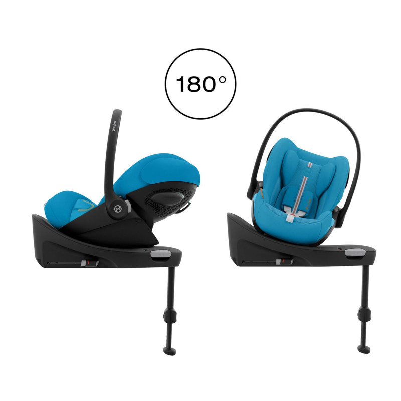 cybex cloud g silla de coche bebé beach blue plus 2