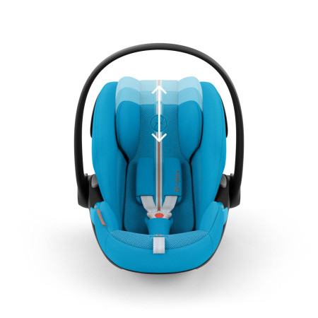 cybex cloud g silla de coche bebé beach blue plus 5