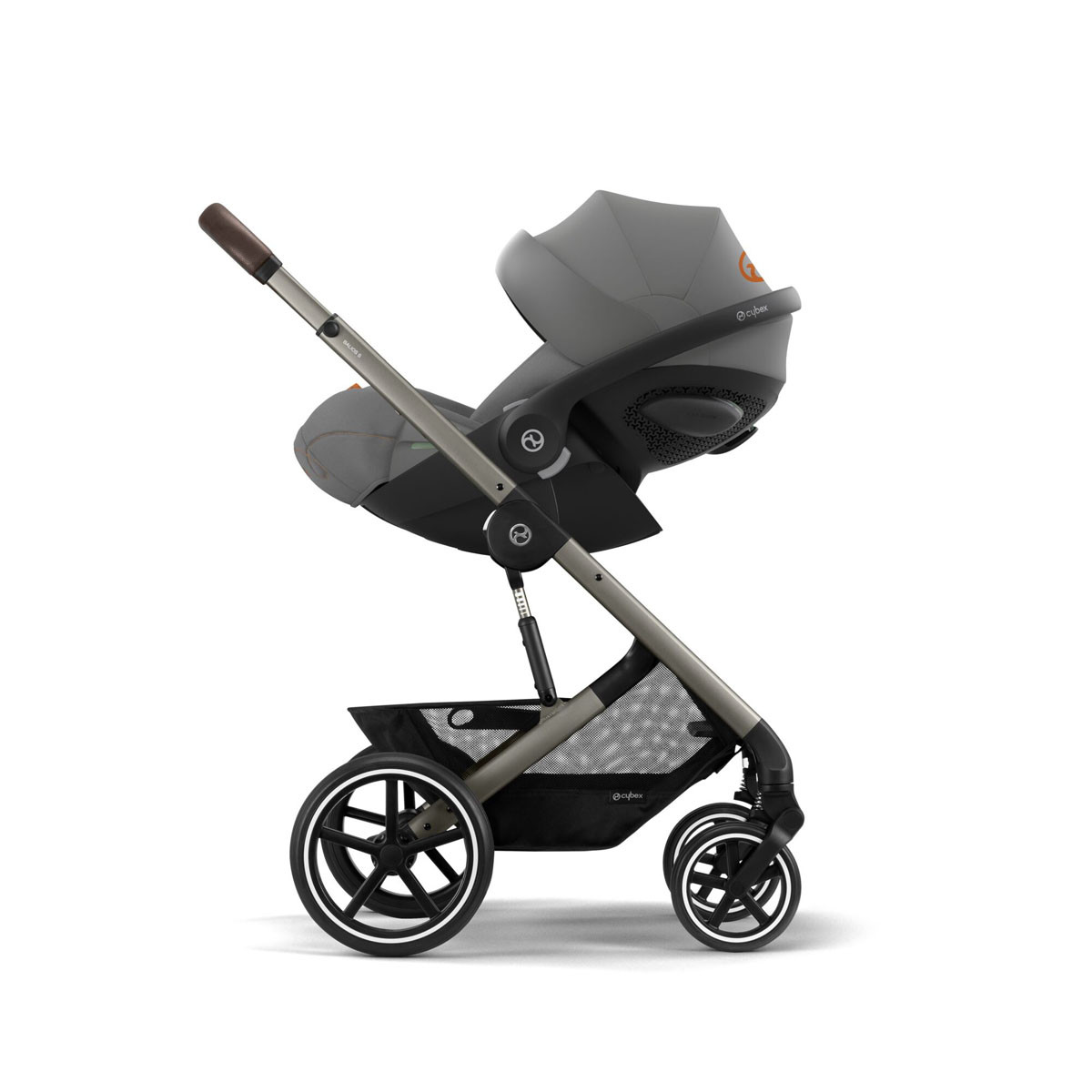 cybex cloud g silla de coche bebé lava grey plus 7