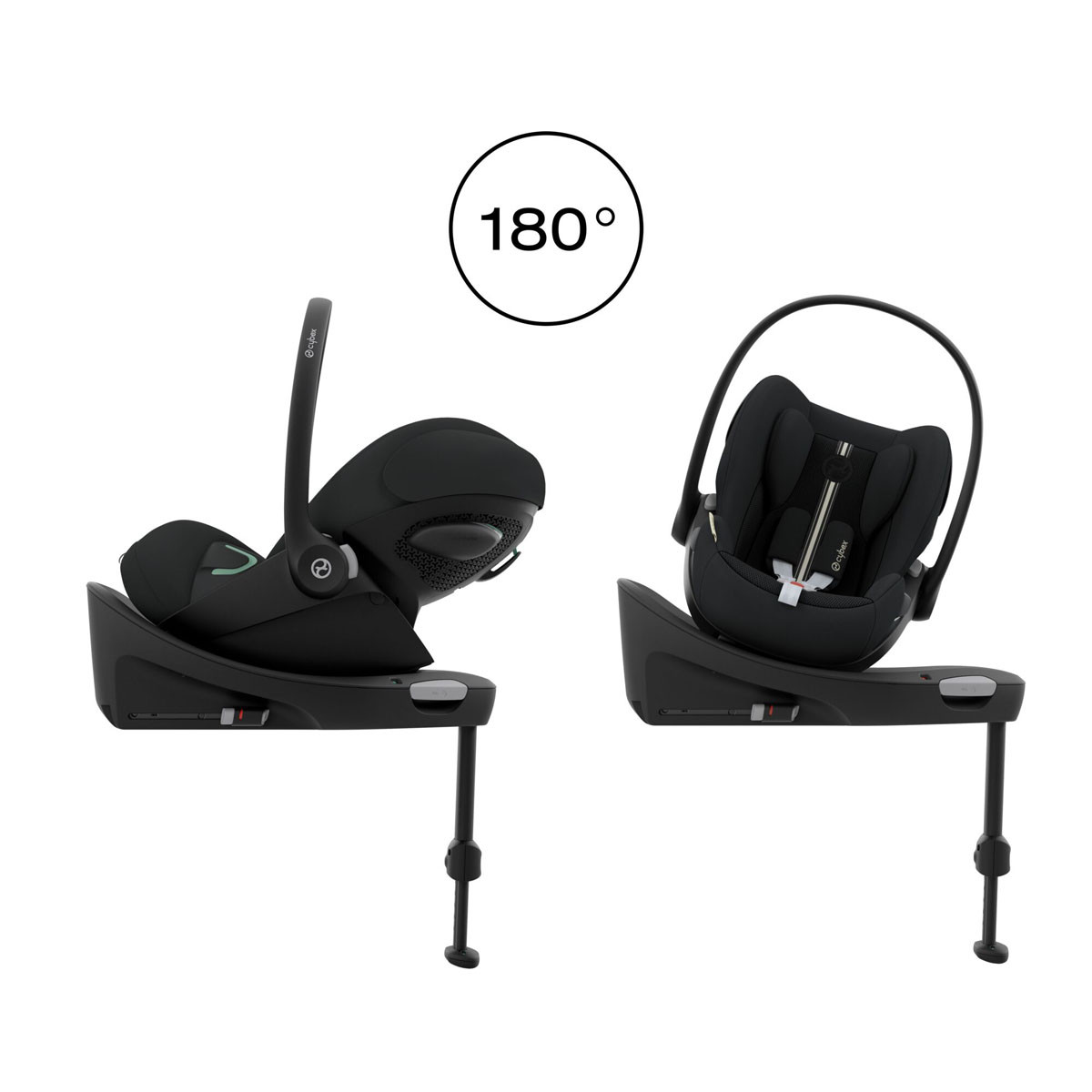 cybex cloud g silla de coche bebé moon black plus 2