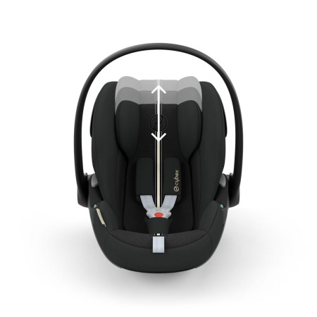 cybex cloud g silla de coche bebé moon black plus 5