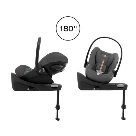 cybex cloud g silla de coche bebé lava grey plus 2