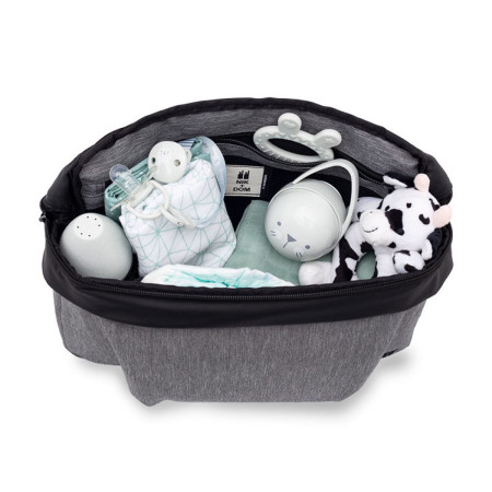 nikidom bolso organizador heather gris interior