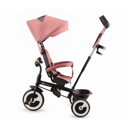 kinderkraft ASTON triciclo rosa a contramarcha