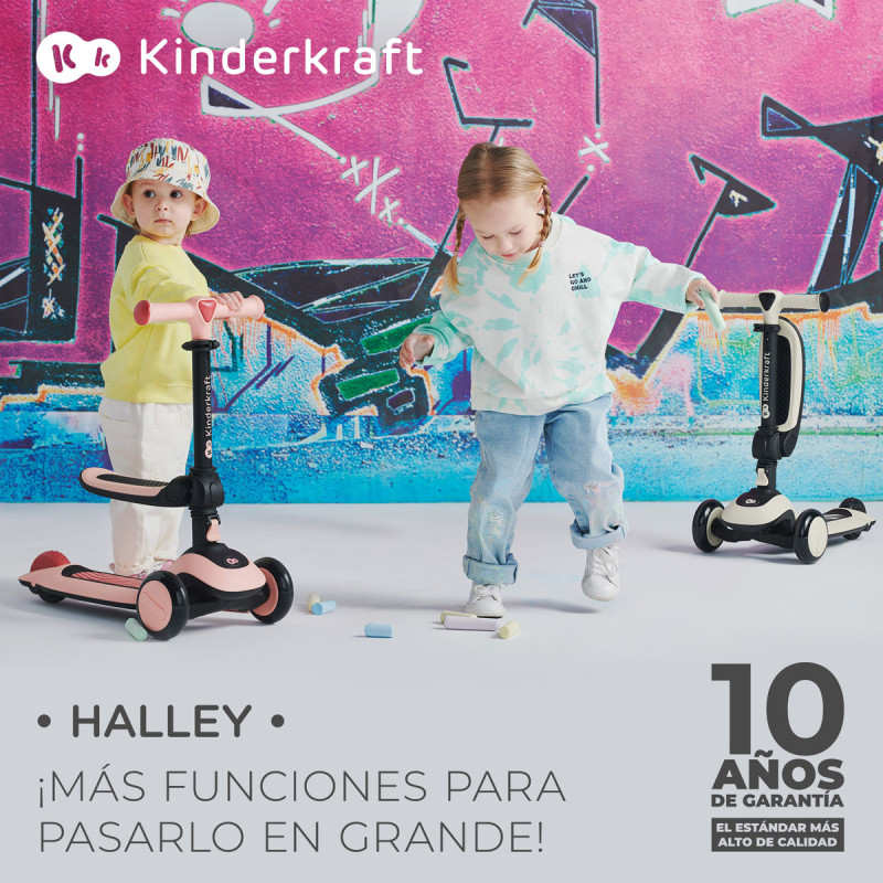 Kinderkraft Halley bicicleta y patinete