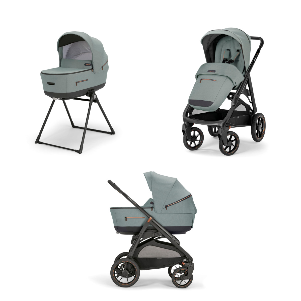 Inglesina Aptica XT 2024 Igloo Grey duo