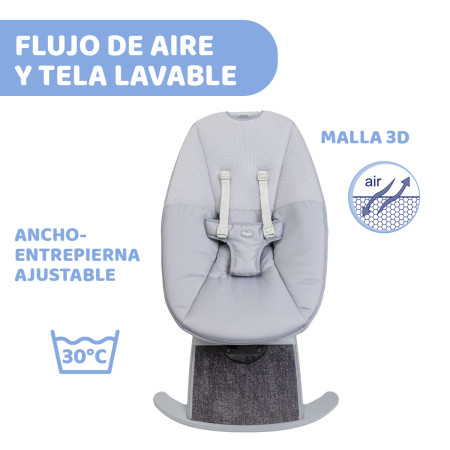 Chicco Comfy Wave Hamaca flujo de aire y tela lavable