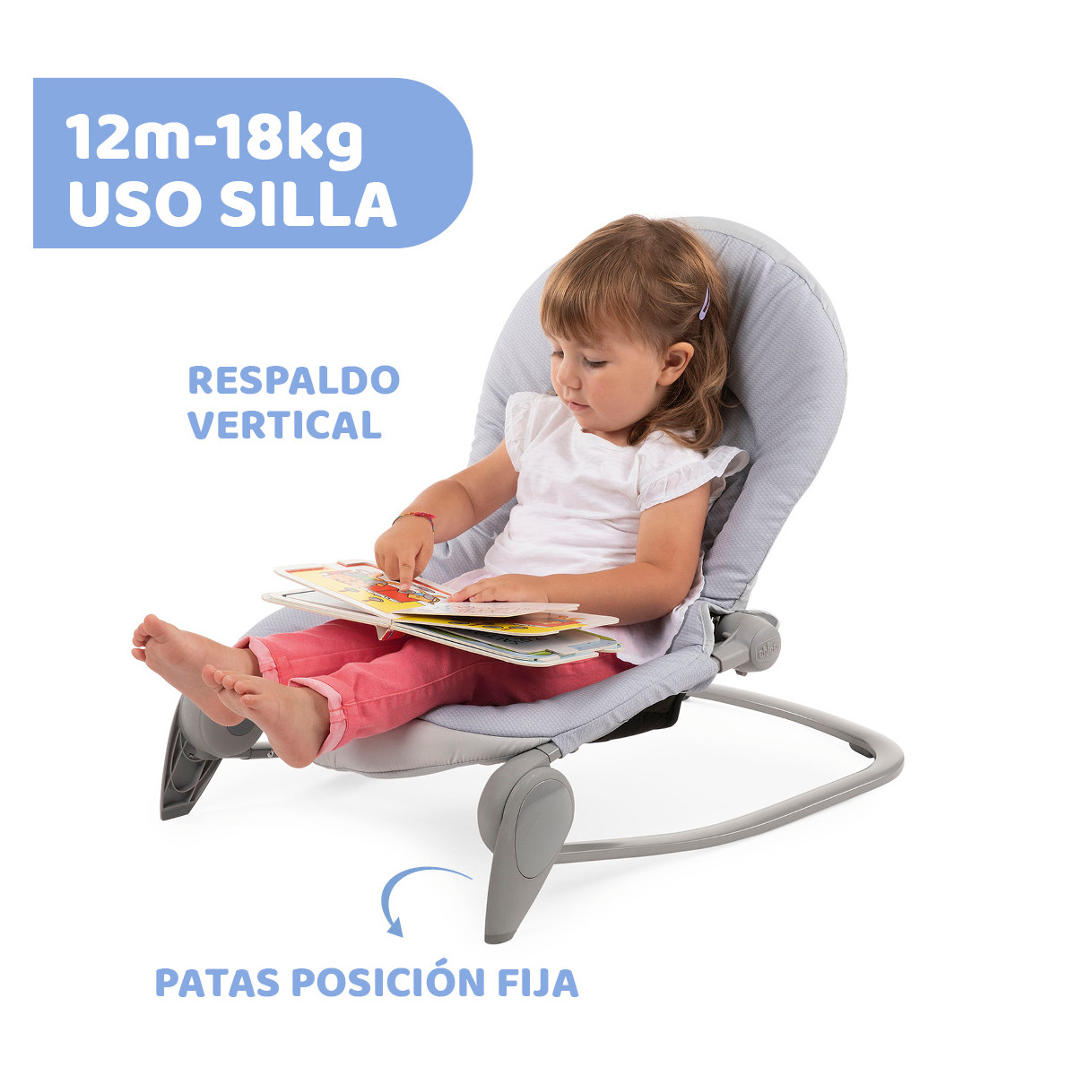 Chicco balloon hamaca DOTS uso silla