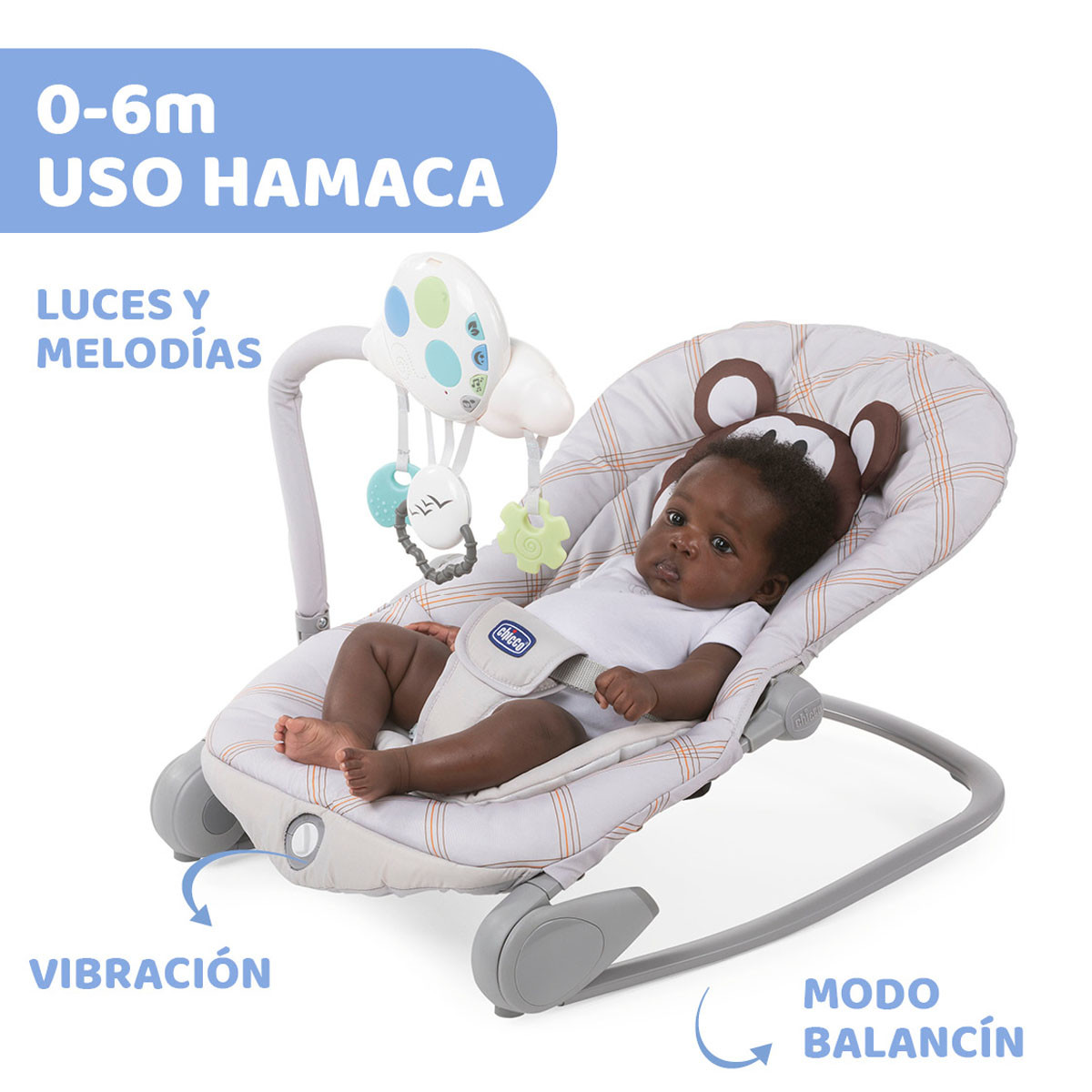 Chicco balloon hamaca MONKEY uso hamaca