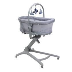 Chicco baby hug pro 5 en 1 cuna y moises EARL GREY