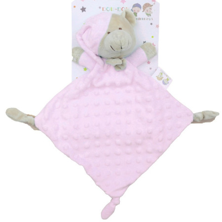 Gamberritos DOU DOU oso gorrito rosa claro