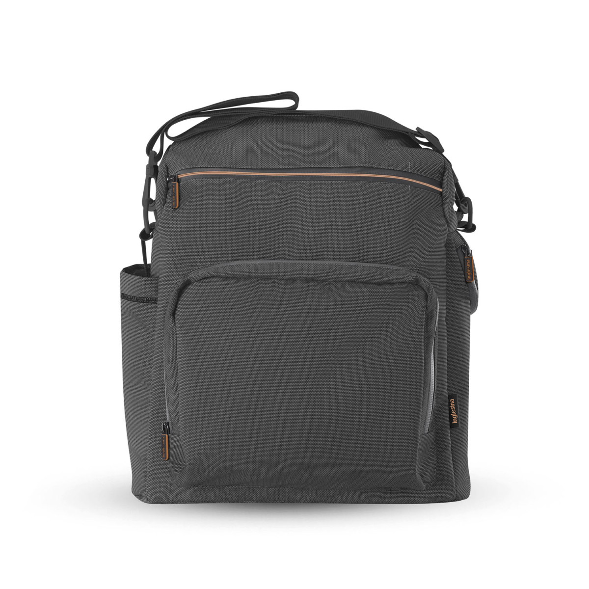 bolso adventure bag para aptica xt inglesina magnet grey, gris oscuro