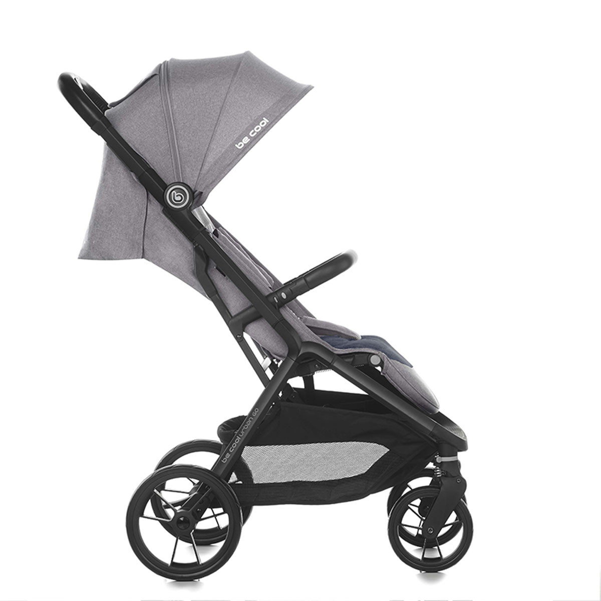 Be Cool Urban Go silla de paseo -Be Graphite lateral