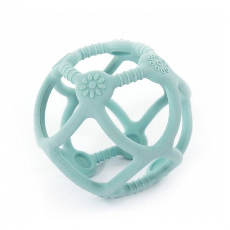 mordedor bola Bo Jungle en color verde mint