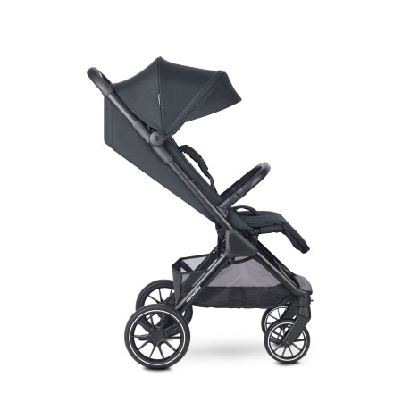 Easywalker Jackey 2 XL silla de paseo Midnight Black lateral