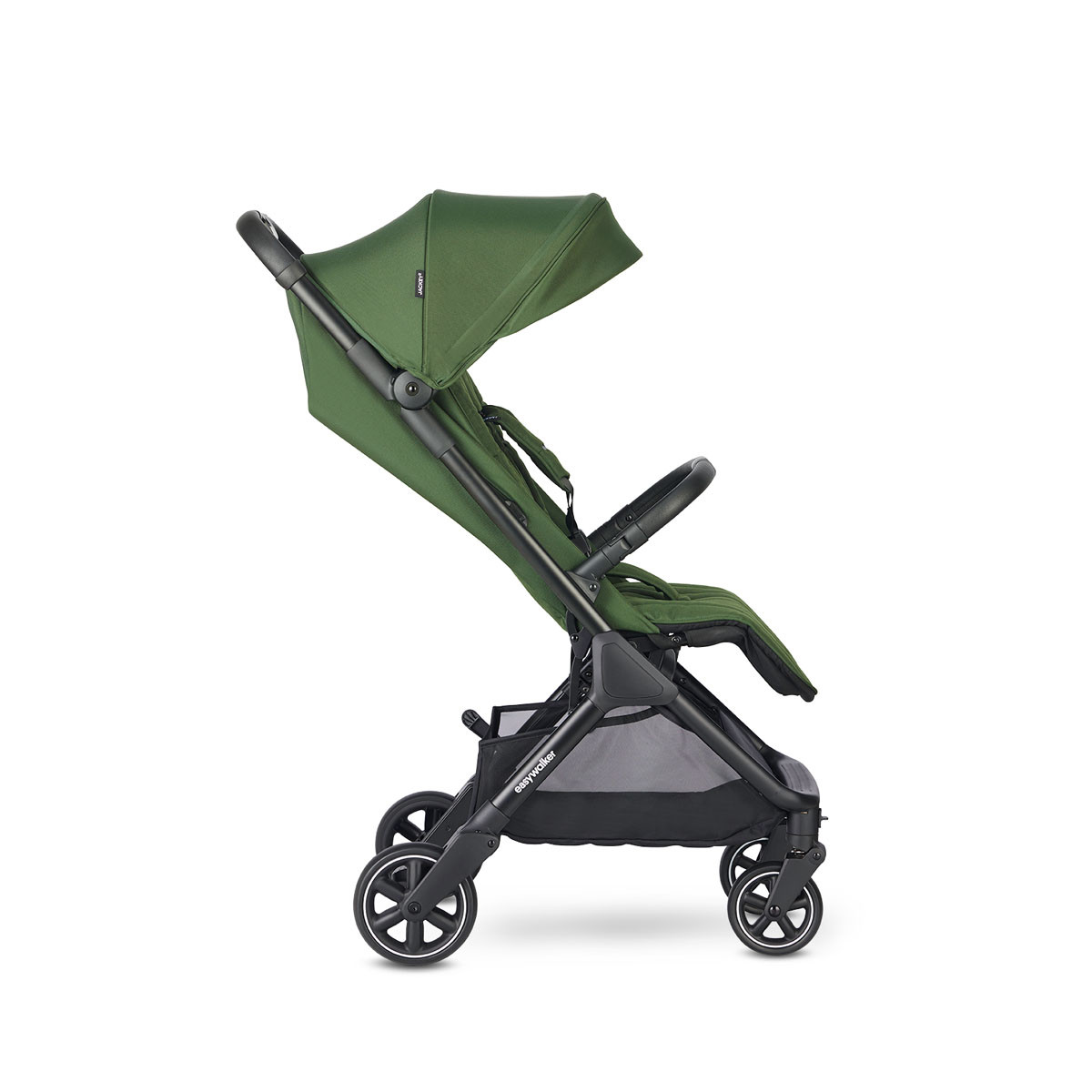 Easywalker Jackey 2 XL silla de paseo Deep Green lateral