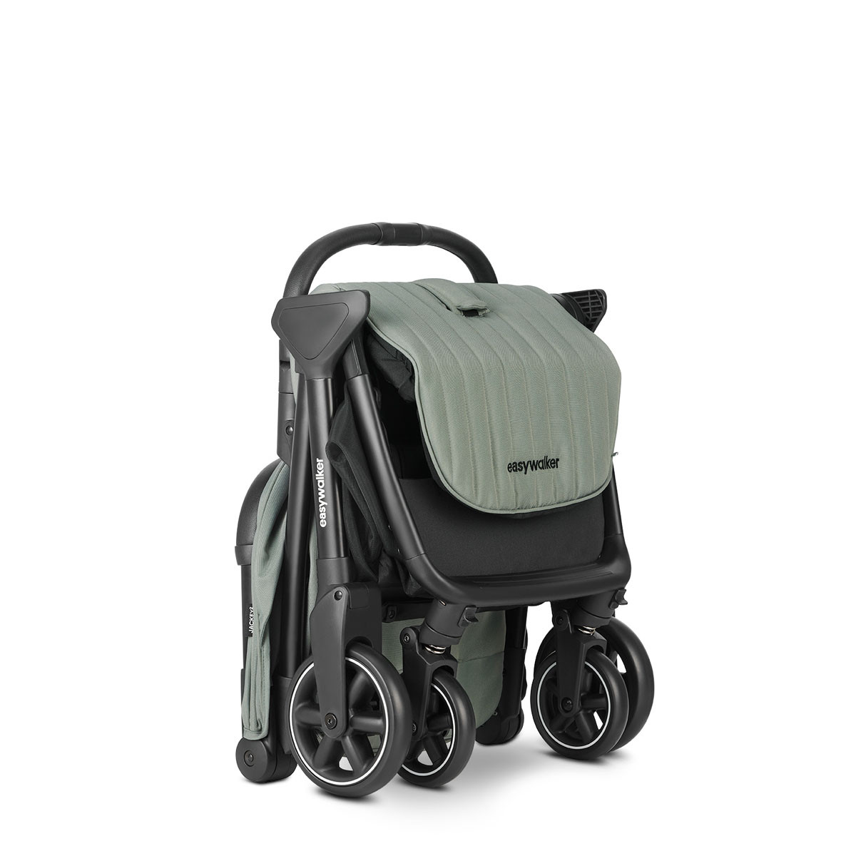 Easywalker Jackey 2 silla de paseo Agave Green plegada