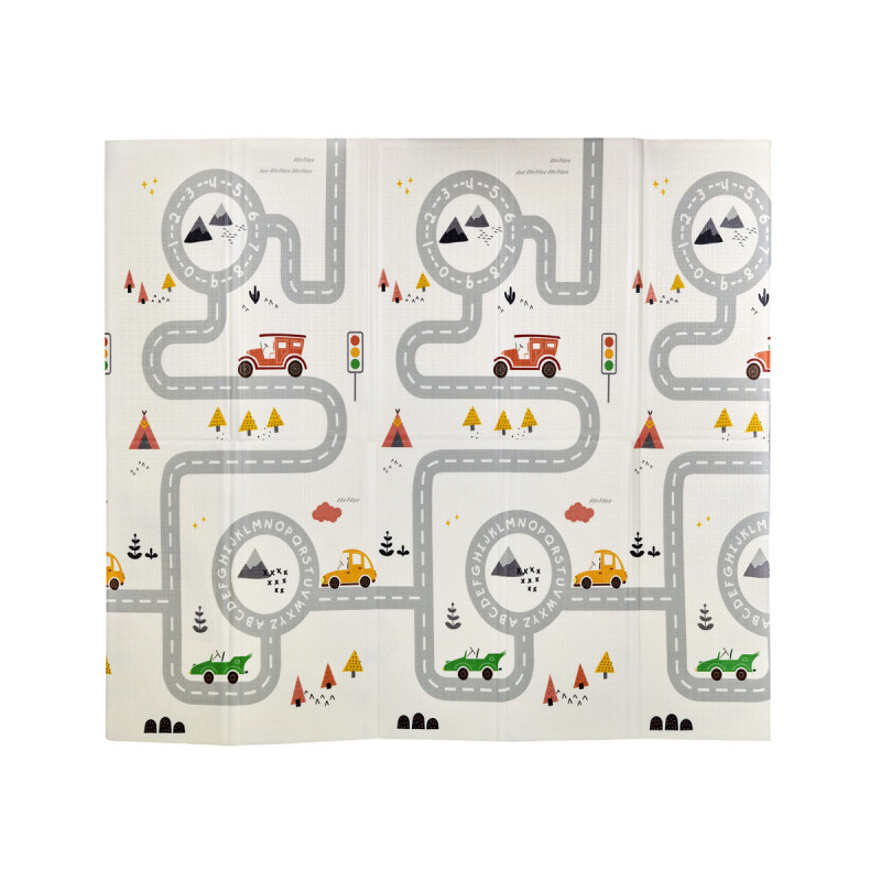 Ms Fancy alfombra de juegos jirafa trasera