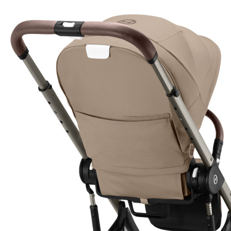 Silla de paseo Cybex Balios S Lux, manillar ajustable en altura.Almond Beige