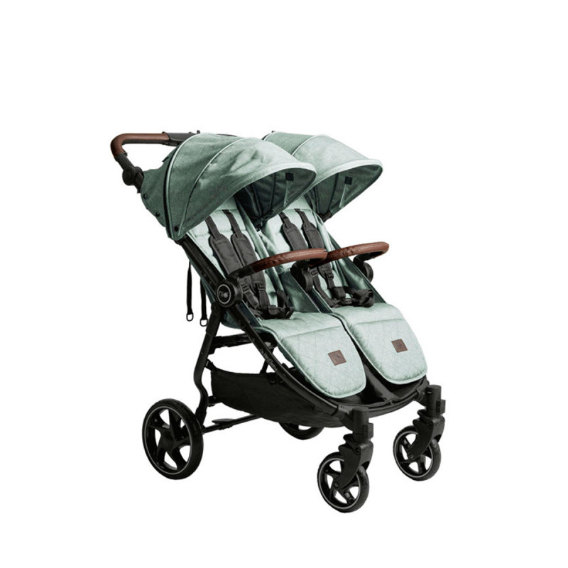 Niu VentTwin plus silla de paseo gemelar leaf verde