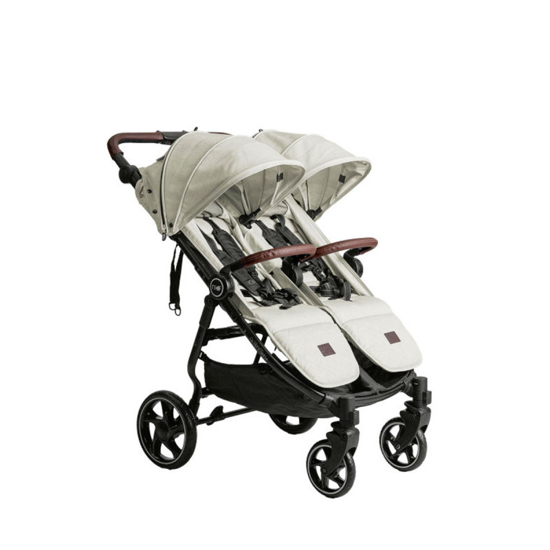 Niu VentTwin plus silla de paseo gemelar color beige, sand