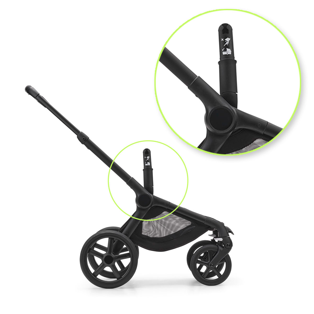 Bugaboo adaptador de altura de capazo para Fox 5