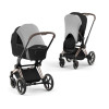 cybex Visera solar Sun Sail gris claro