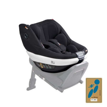 silla coche beyond en color negro, black cab de besafe