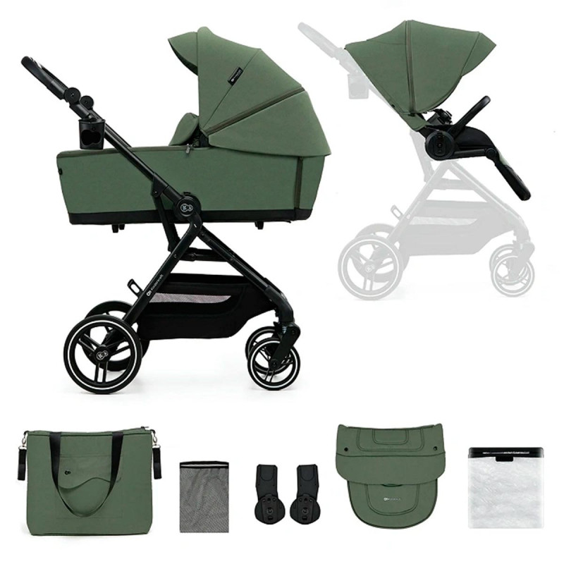 Kinderkraft YOXI DUO Cochecito y capazo