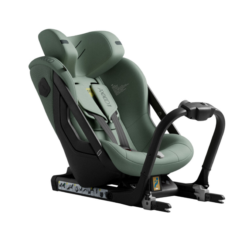 silla de coche axkid one 3 en color verde nordic bloom green