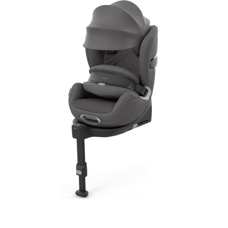 Cybex Anoris T2 Plus  i-Size silla de coche color gris con capota