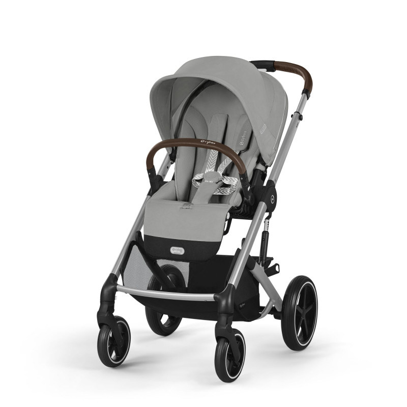 cochecito cybex balios s lux en color gris stone grey