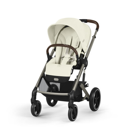 cochecito cybex balios s lux en color seashell beige