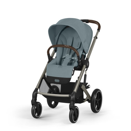 cochecito cybex balios s lux en color azul stormy blue