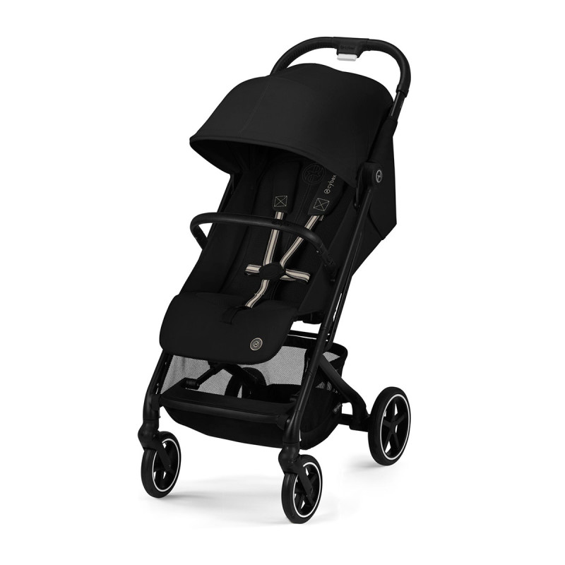 silla de paseo beezy de cybex en color negro magic black