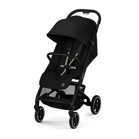 silla de paseo beezy de cybex en color negro magic black