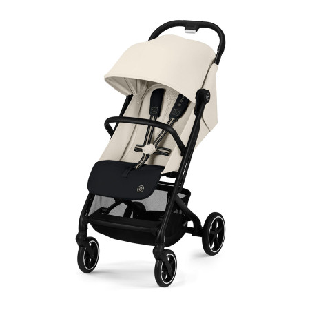 silla de paseo beezy de cybex en color blanco canvas white