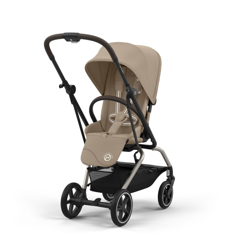 Cybex Eezy S Twist plus 2 2025 color almond beige silla de paseo giratoria