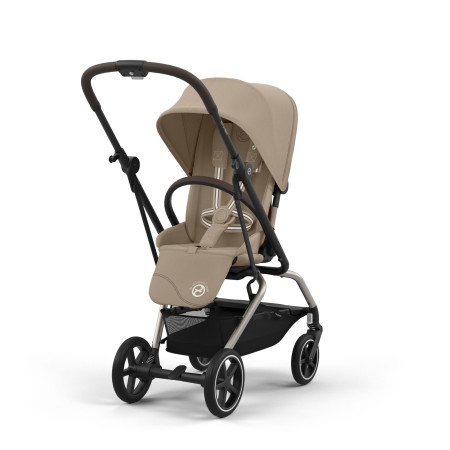Cybex Eezy S Twist plus 2 2025 color almond beige silla de paseo giratoria