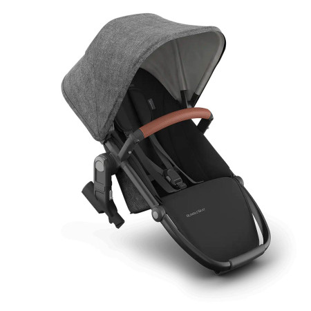 asiento adicional uppababy rumble seat para vista v3 en color gris greyson