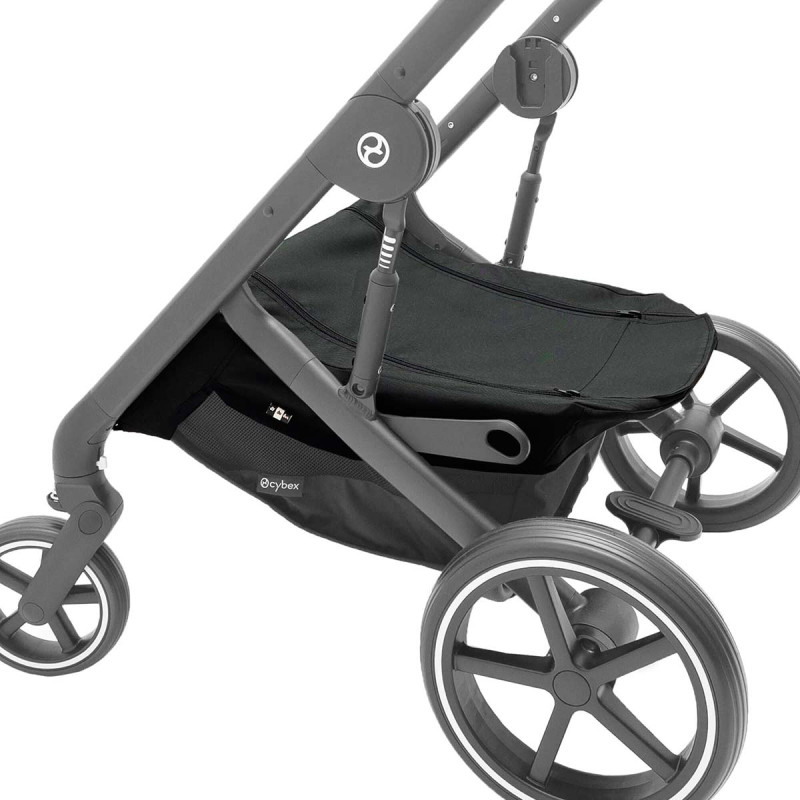 Cubrecestas para el cochecito Cybex Balios S Lux 2025 en color negro